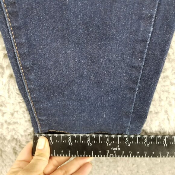 Levis Jeans Womens 32 Slimming Skinny Stretch Blue Mid Rise Shaping Panel - Picture 6 of 12